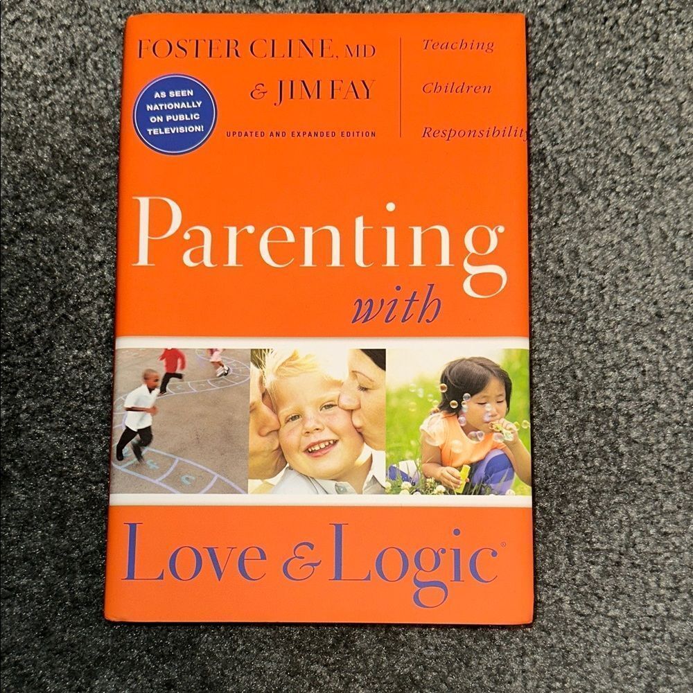 Parenting with Love & Logic Book - Orange Cover